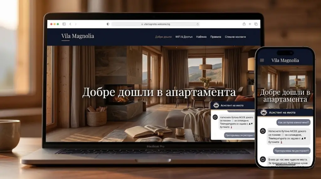 Персонален Сайт на Имота