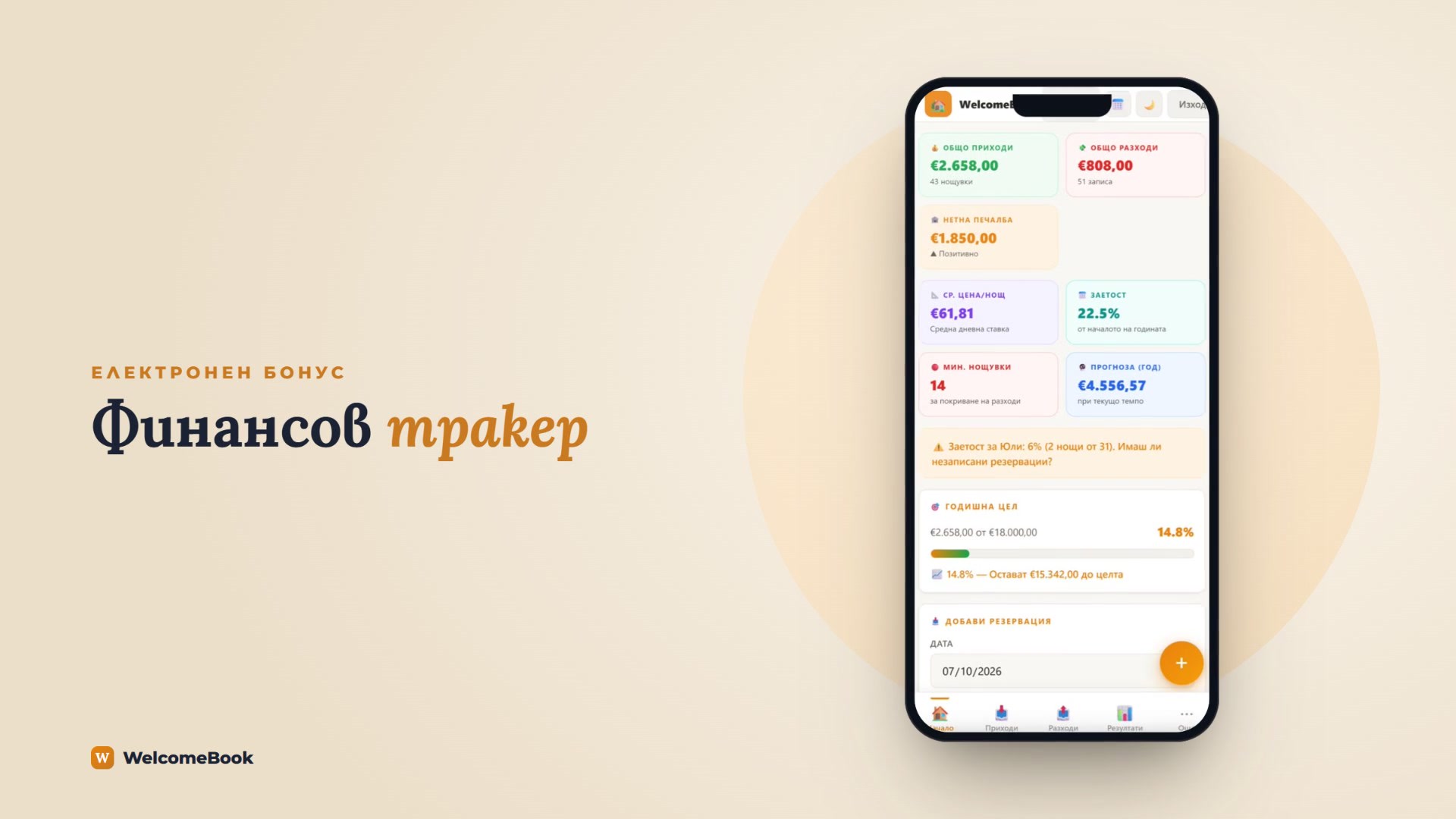 Финансов тракер за имота — приходи, разходи и чиста печалба